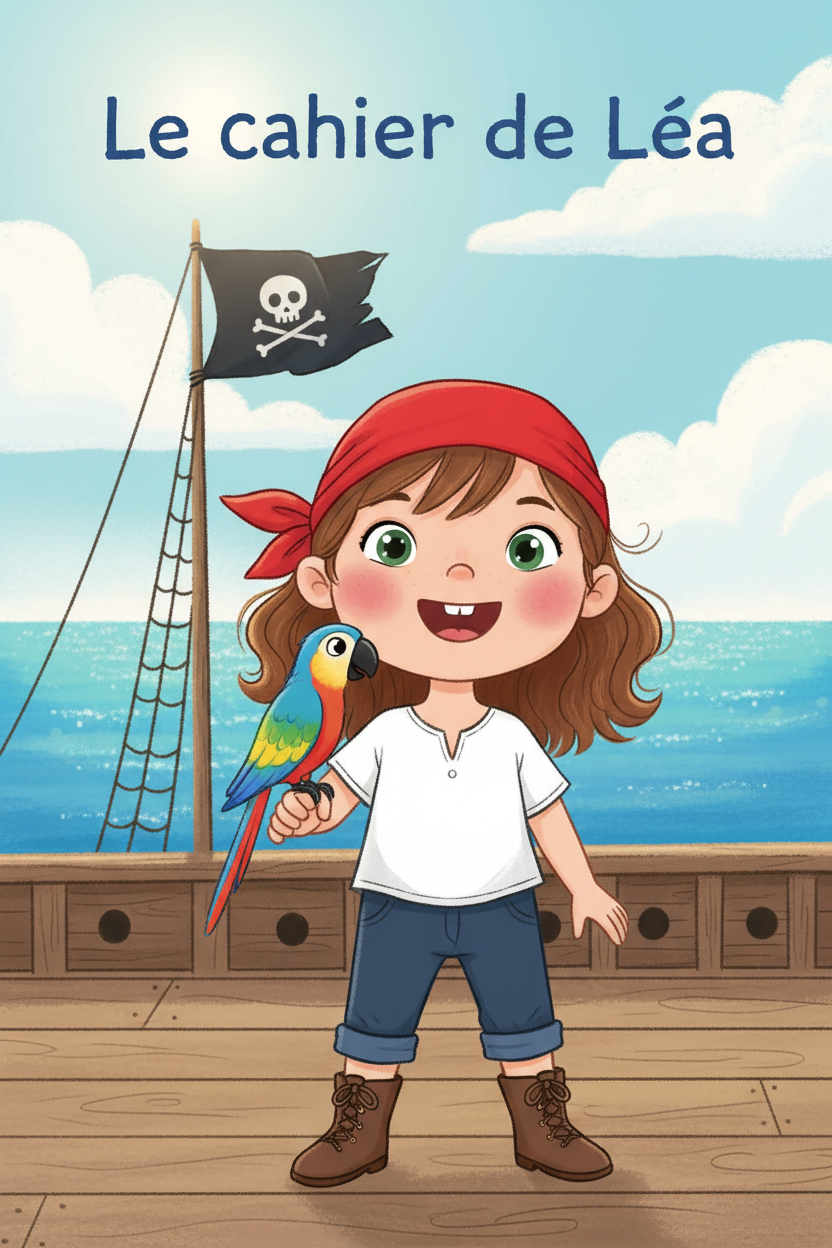 Cahier : Léa et les pirates