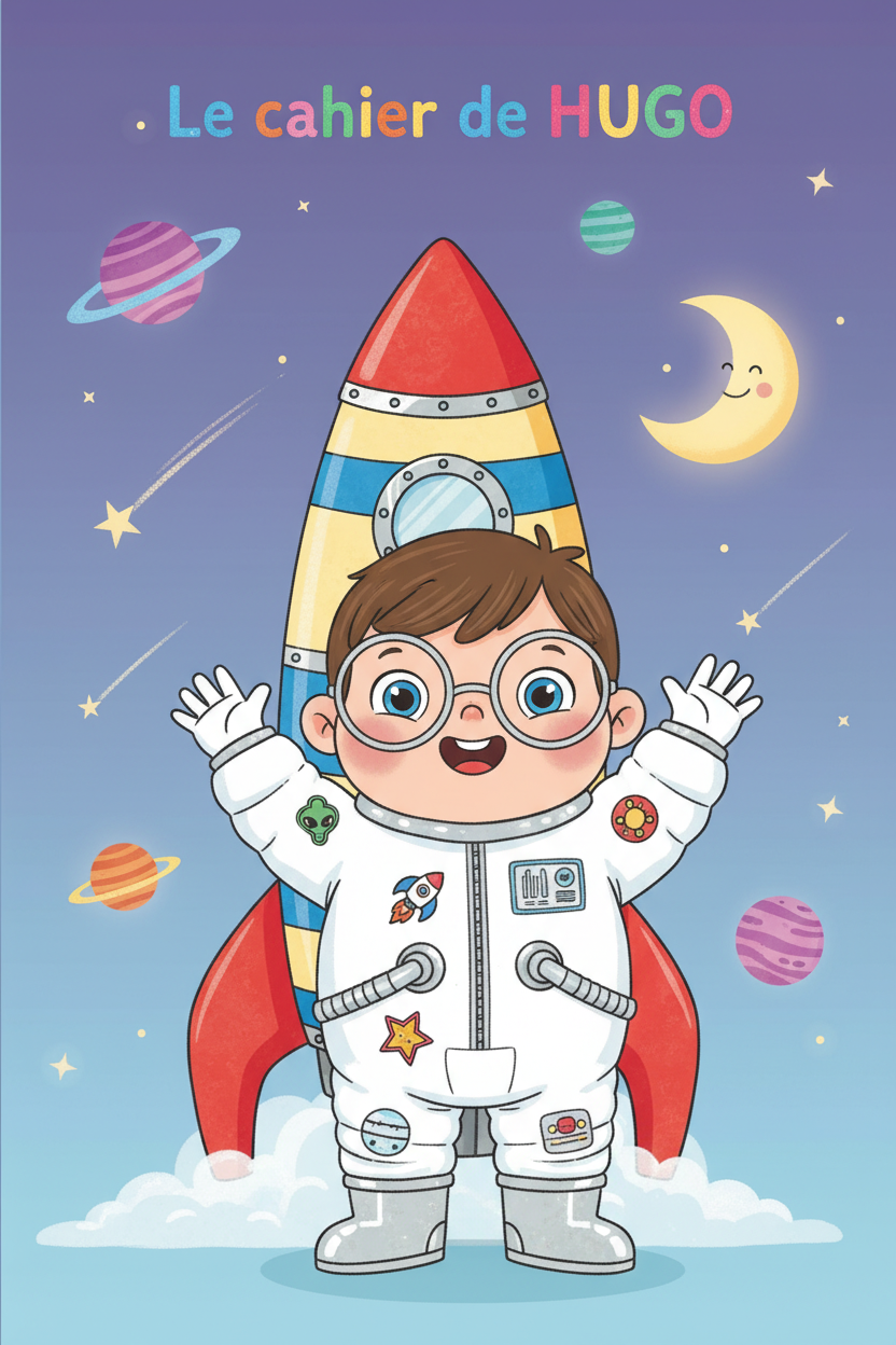 Cahier : Hugo sur Mars