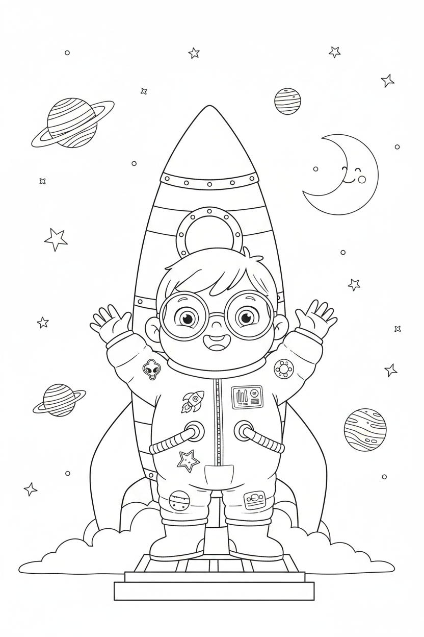 Page 3 du livret « Hugo sur Mars »