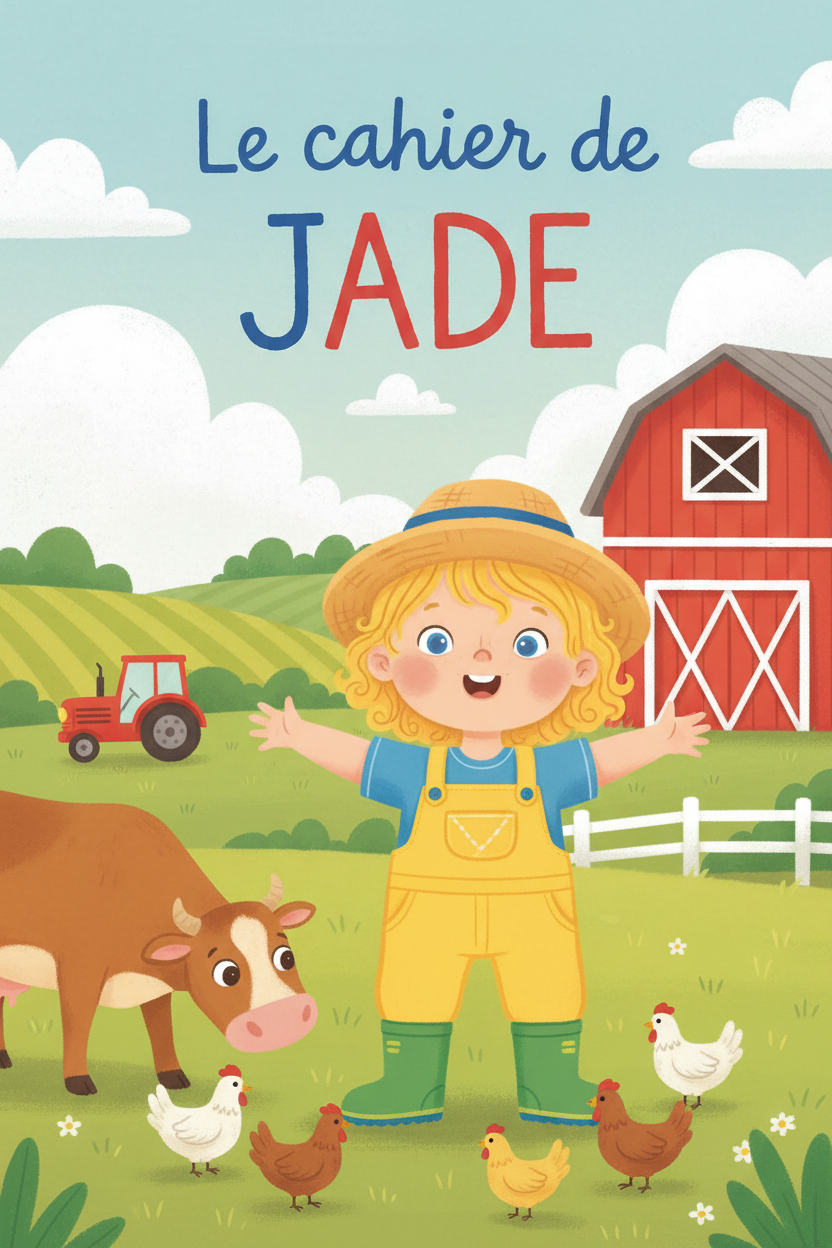 Cahier : Jade à la ferme
