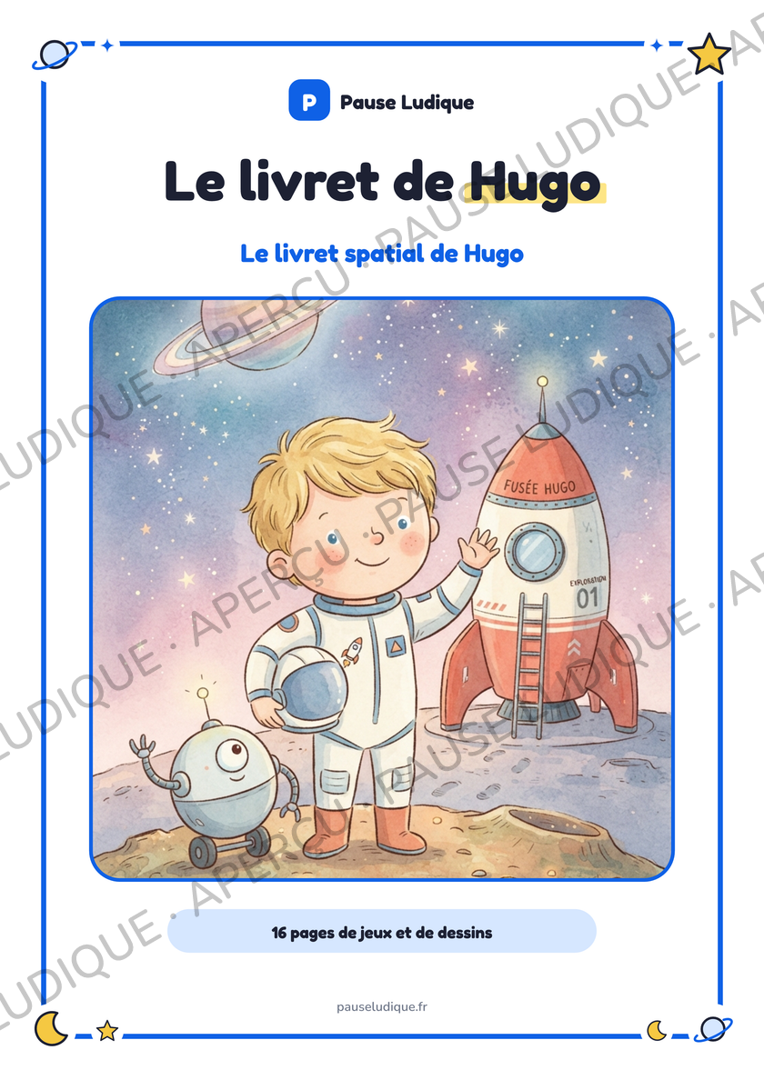 Couverture du livret « Hugo sur Mars »